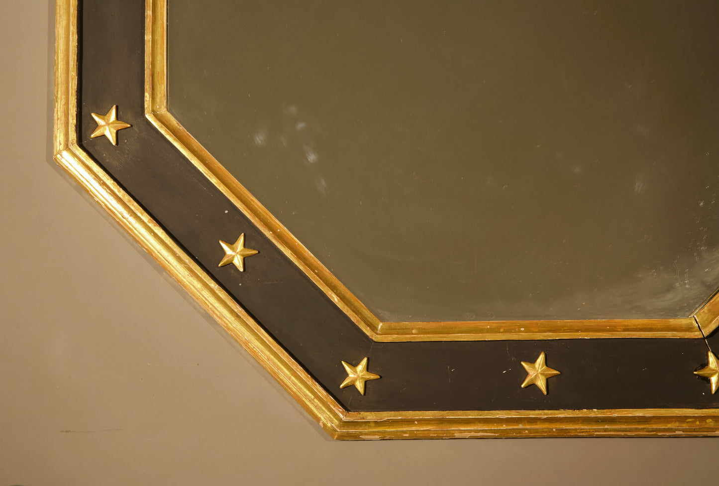 Regency Style Octagonal Wall Mirror