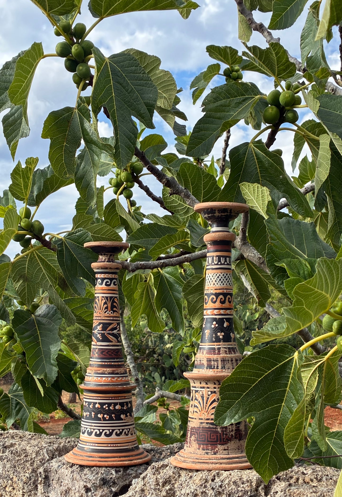 Egnazia Lamp — Pair
