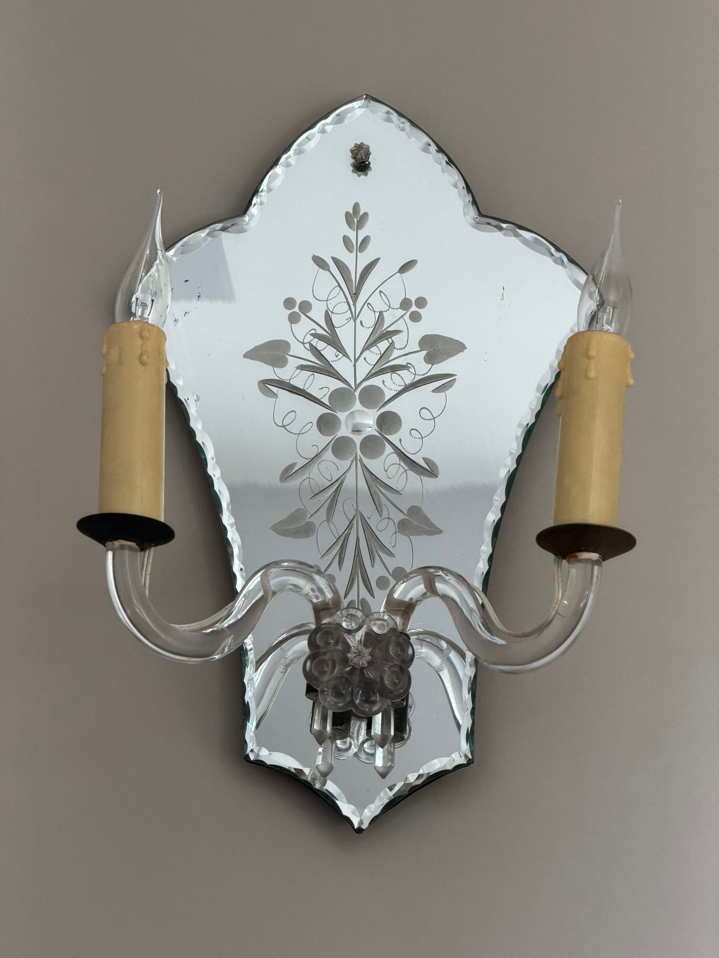 Venetian Mirrored Sconces