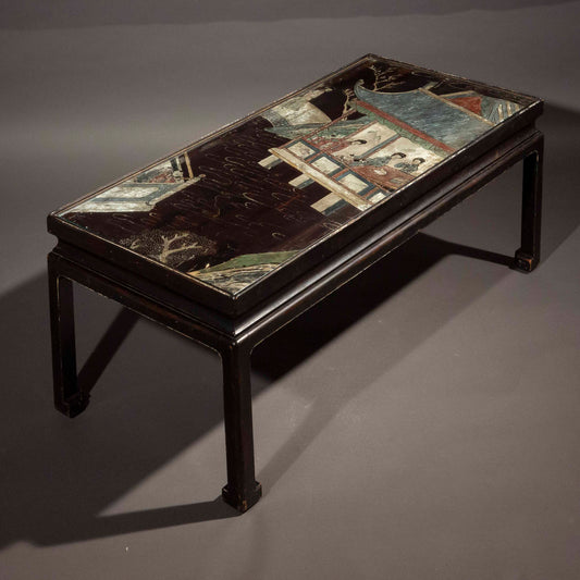 17th Century Chinese Lacquer Panel Coffee Table
