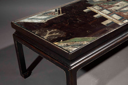 17th Century Chinese Lacquer Panel Coffee Table