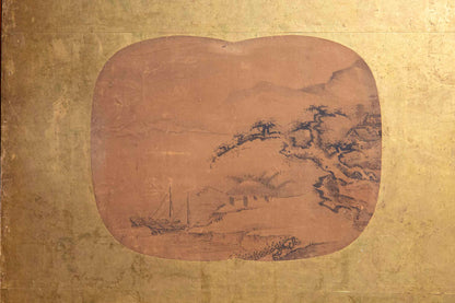 Very Large Chinese 18th Century Gold-Leaf Screen