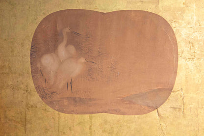 Very Large Chinese 18th Century Gold-Leaf Screen