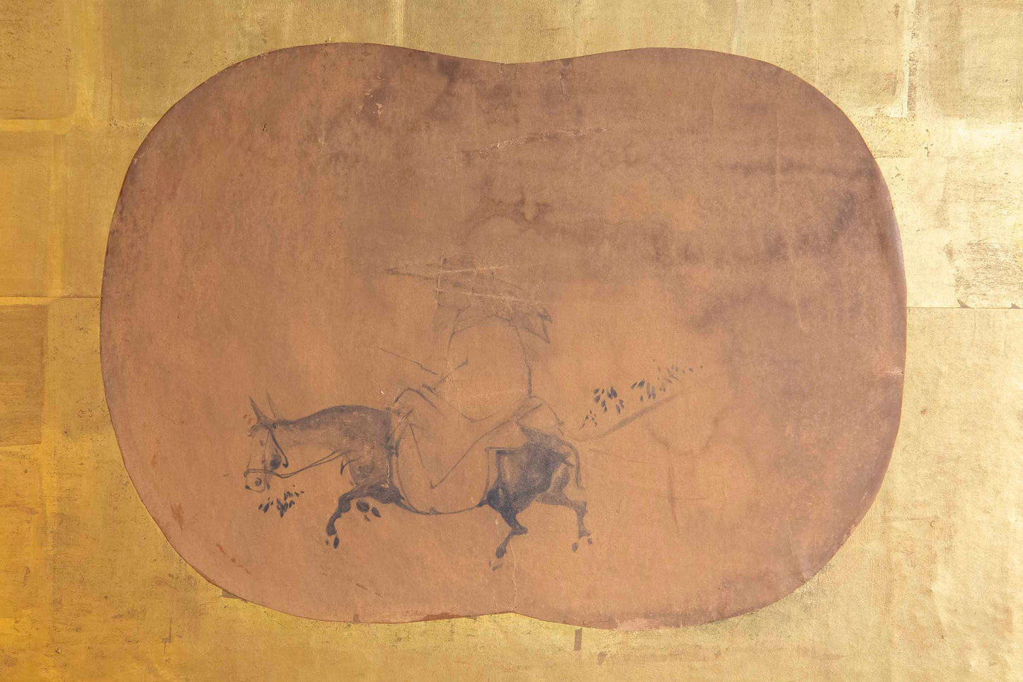 Very Large Chinese 18th Century Gold-Leaf Screen