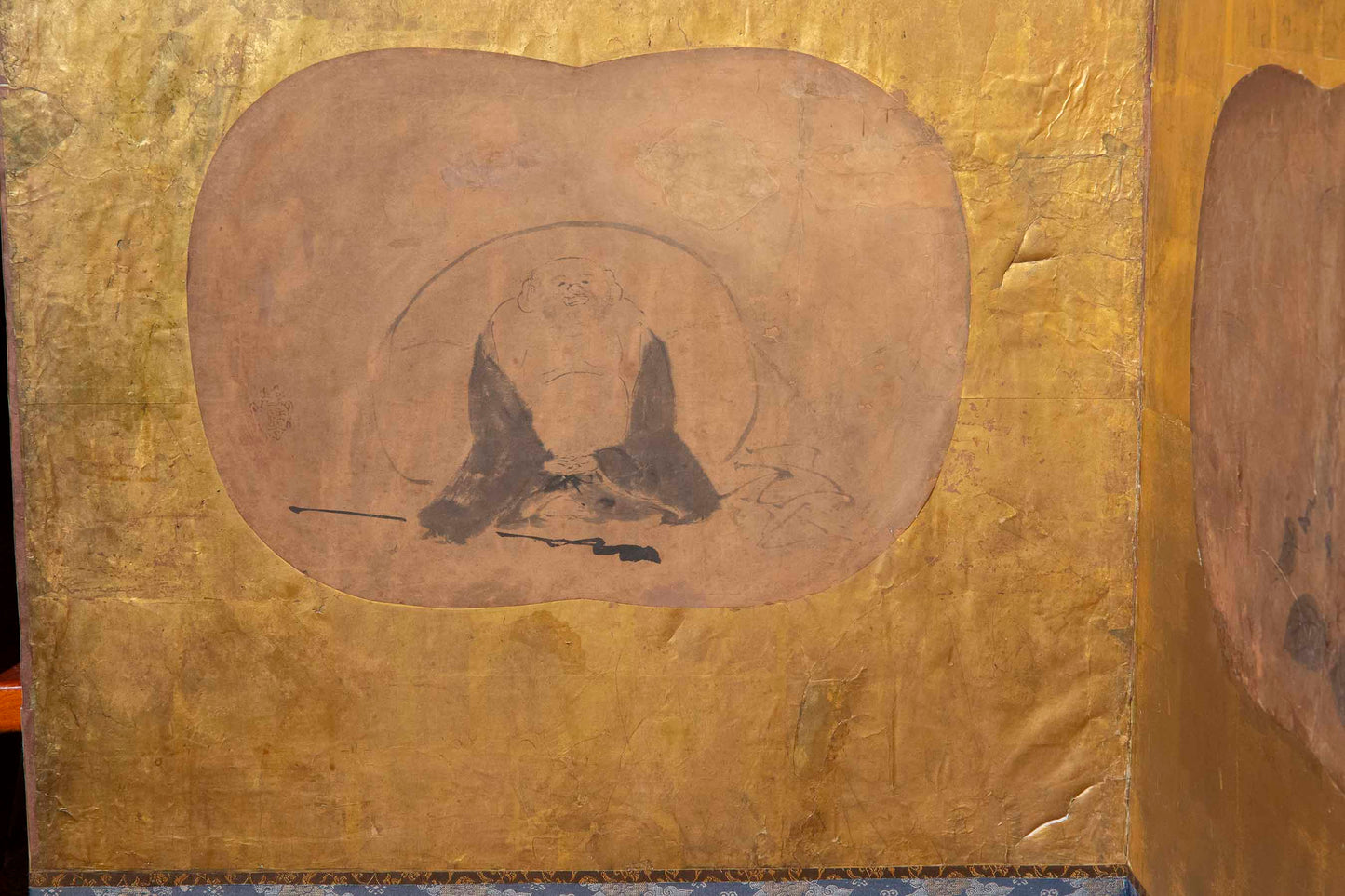 Very Large Chinese 18th Century Gold-Leaf Screen