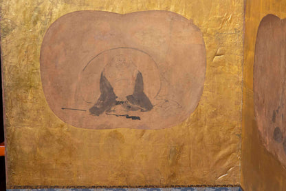 Very Large Chinese 18th Century Gold-Leaf Screen