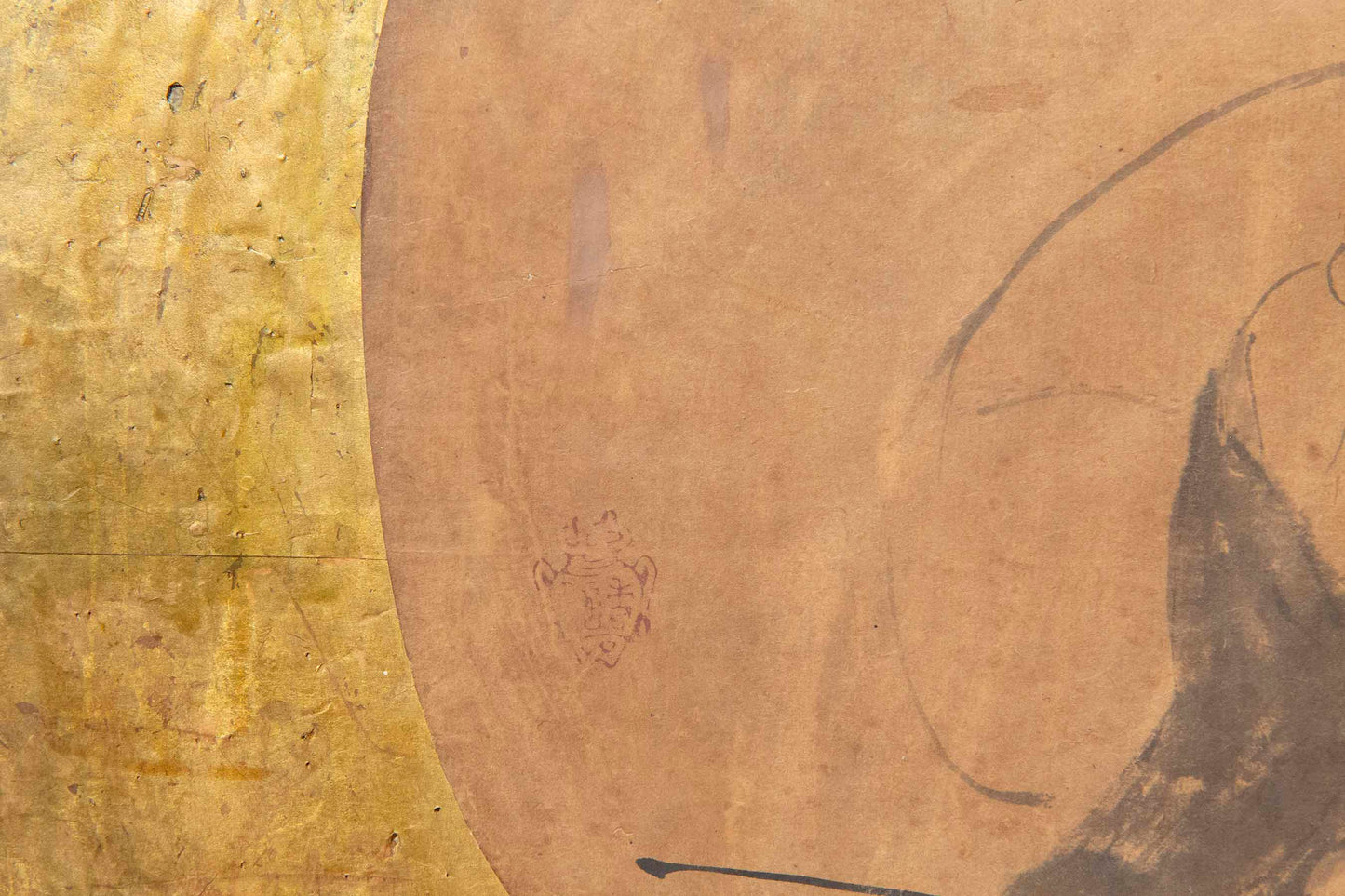Very Large Chinese 18th Century Gold-Leaf Screen