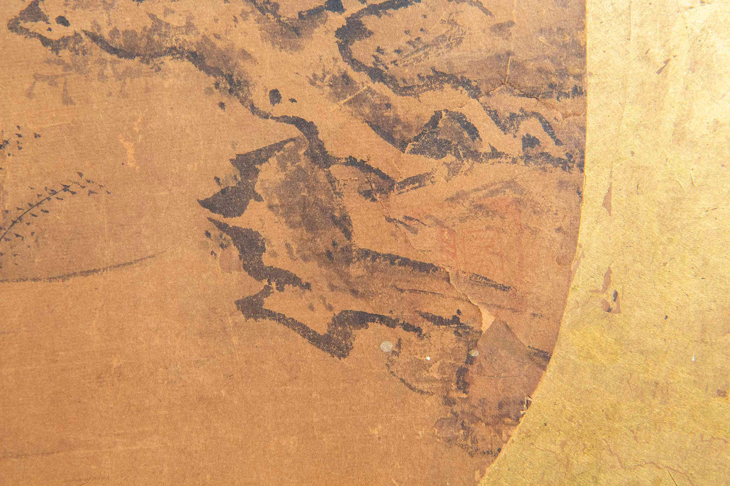 Very Large Chinese 18th Century Gold-Leaf Screen