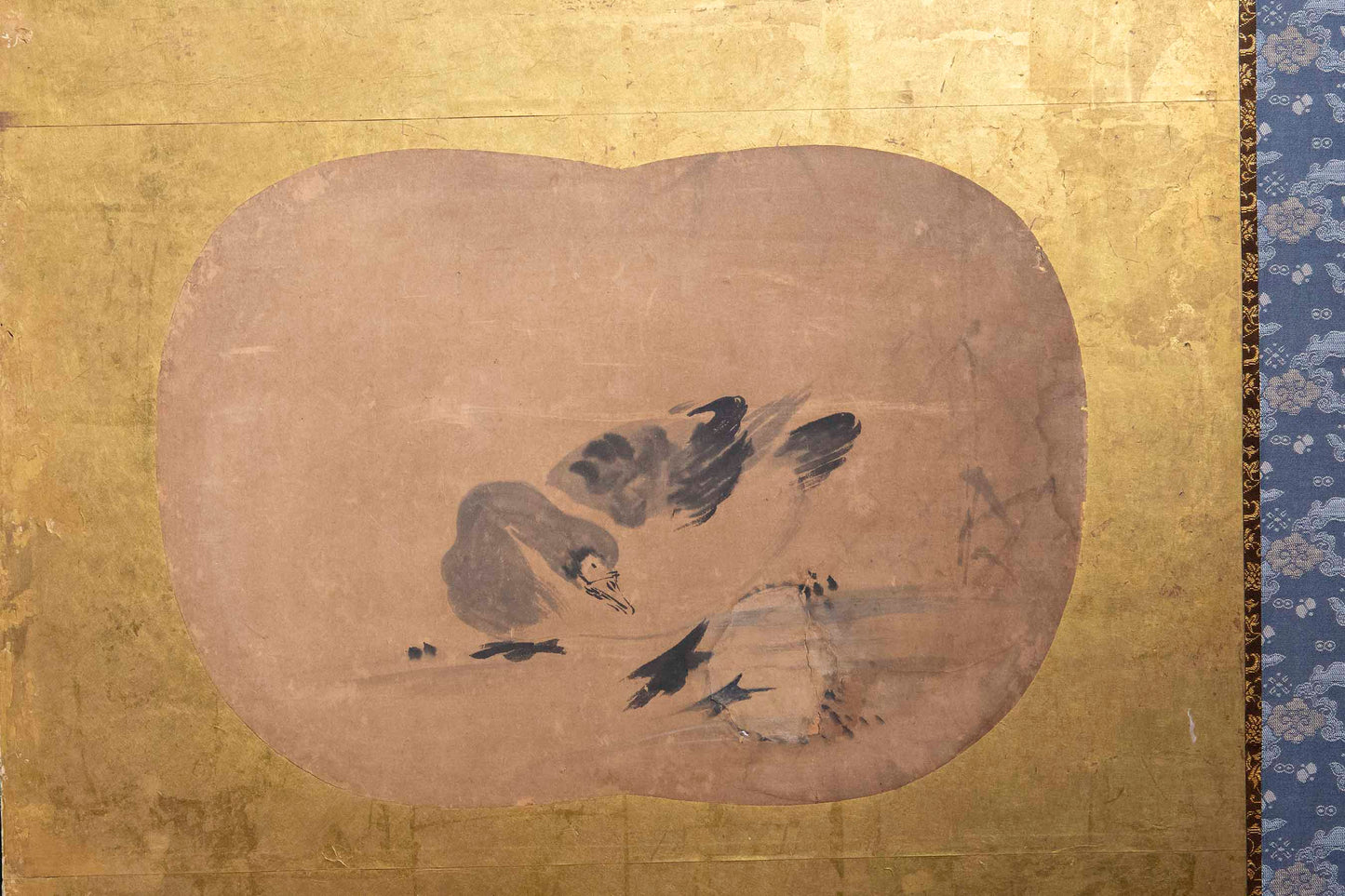 Very Large Chinese 18th Century Gold-Leaf Screen
