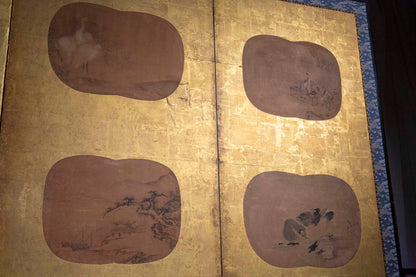 Very Large Chinese 18th Century Gold-Leaf Screen
