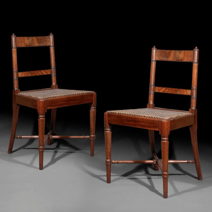 Set of Six George III Dining Chairs