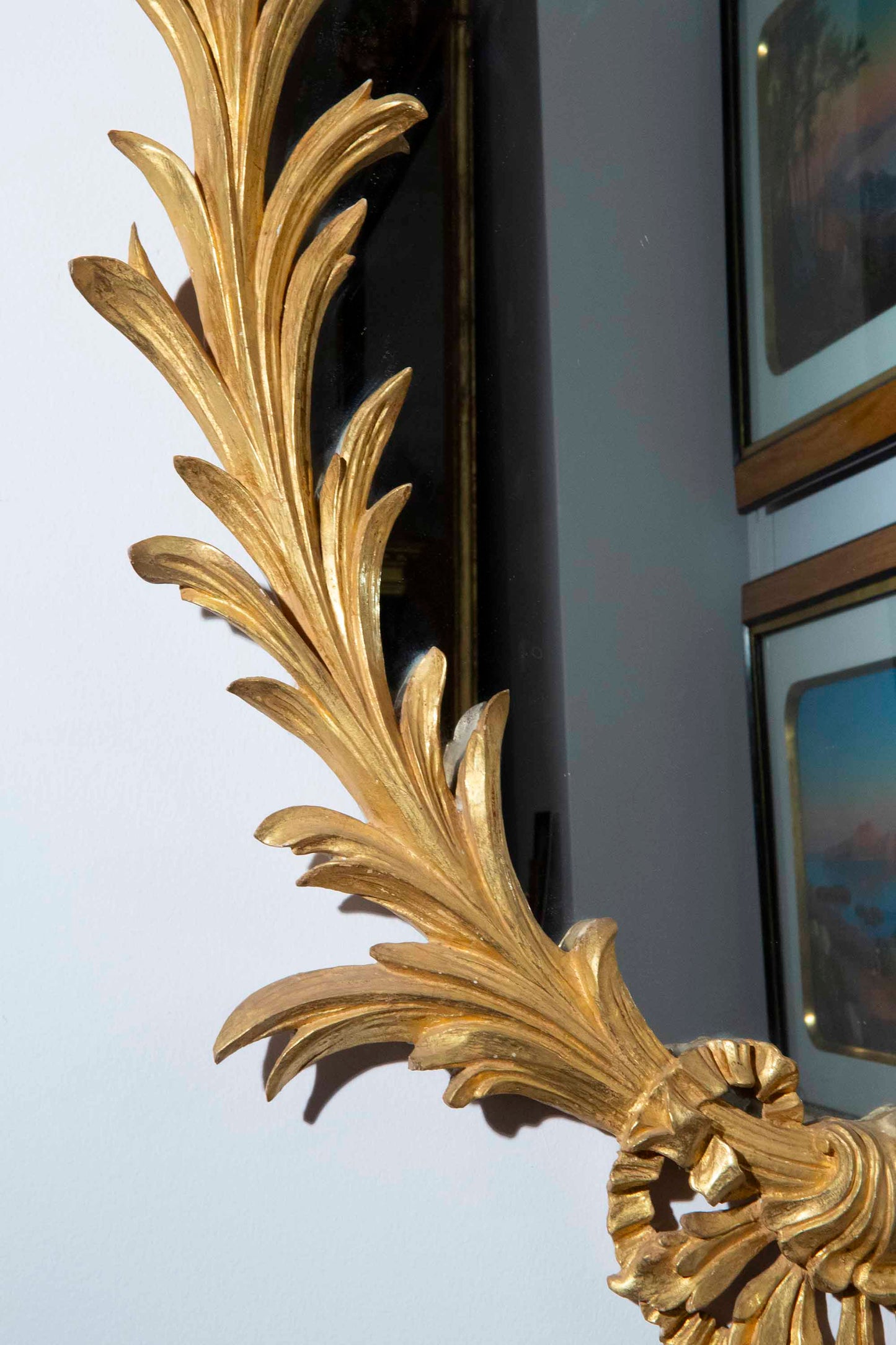 18th Century Style Giltwood Wall Mirror