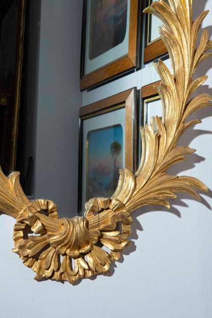 18th Century Style Giltwood Wall Mirror
