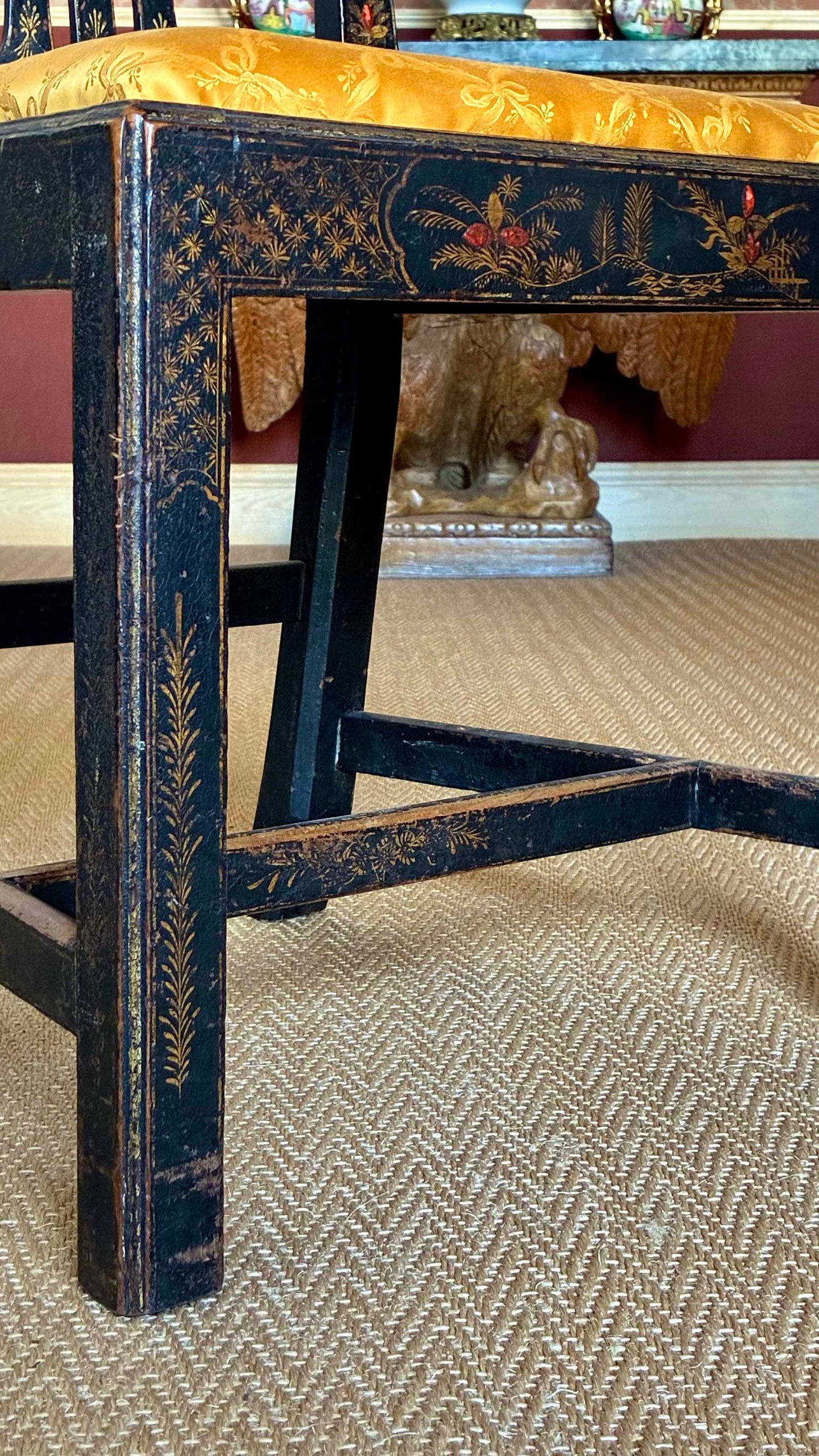 18th Century Chinoiserie Painted Chairs