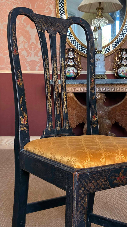 18th Century Chinoiserie Painted Chairs
