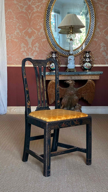 18th Century Chinoiserie Painted Chairs