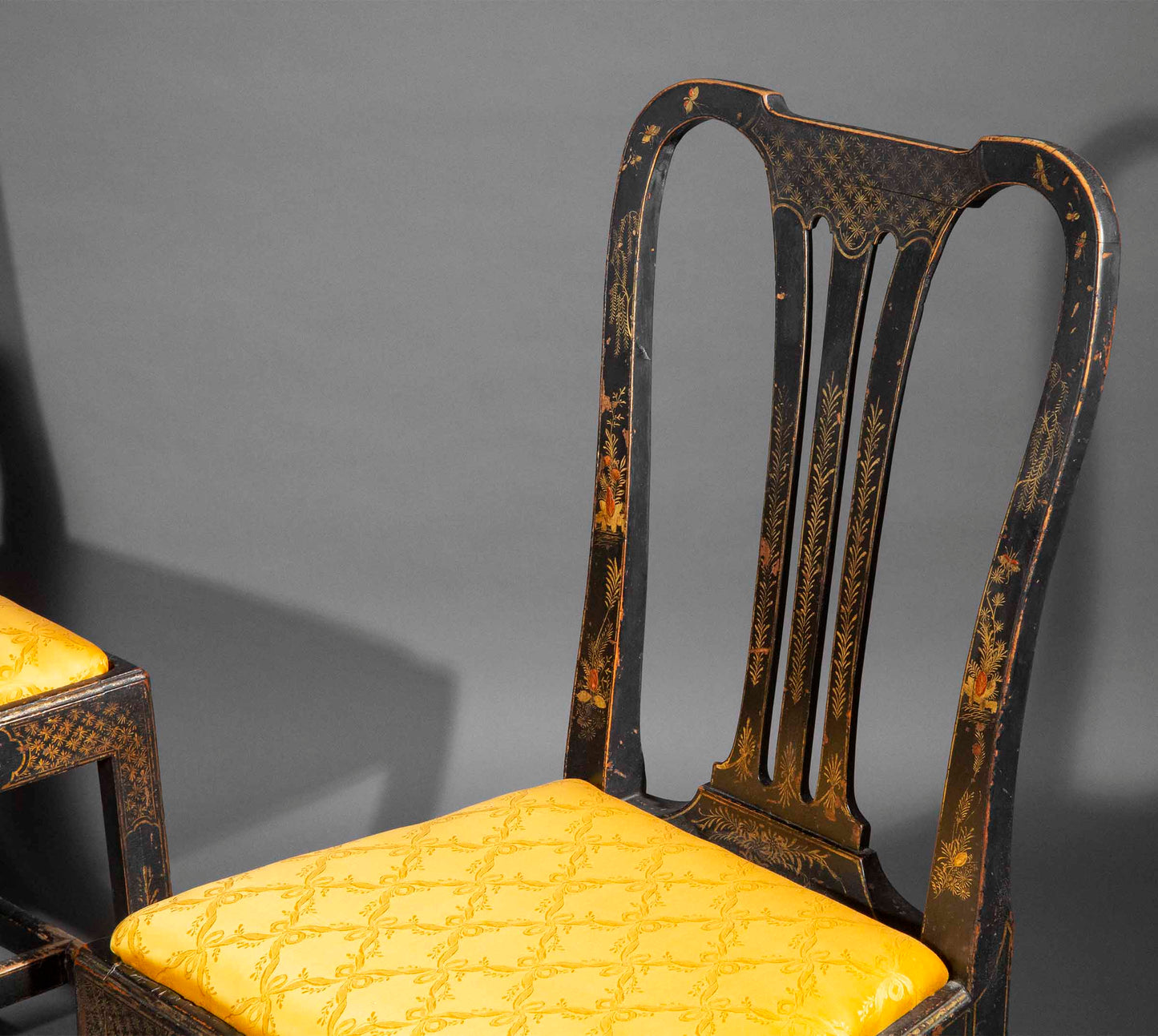 18th Century Chinoiserie Painted Chairs