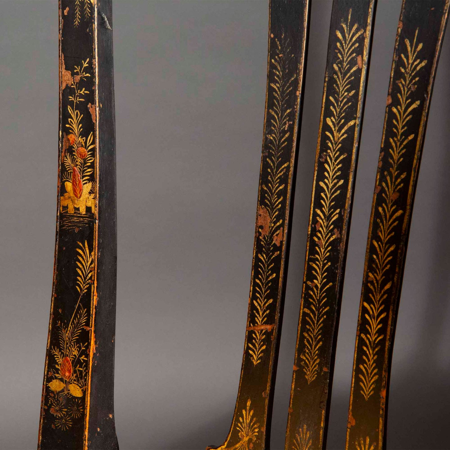 18th Century Chinoiserie Painted Chairs