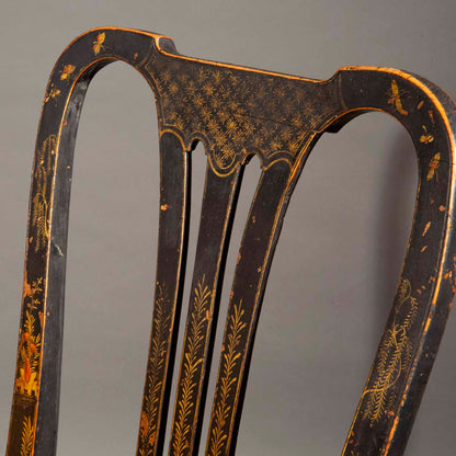 18th Century Chinoiserie Painted Chairs
