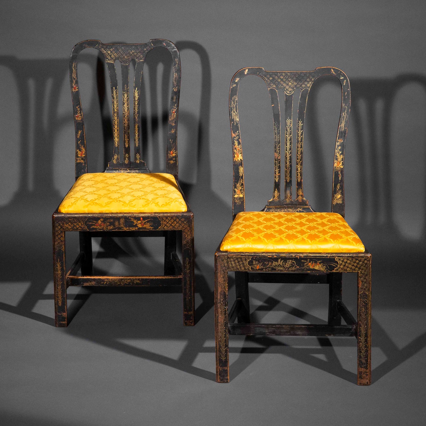 18th Century Chinoiserie Painted Chairs