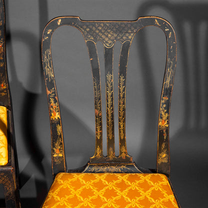 18th Century Chinoiserie Painted Chairs