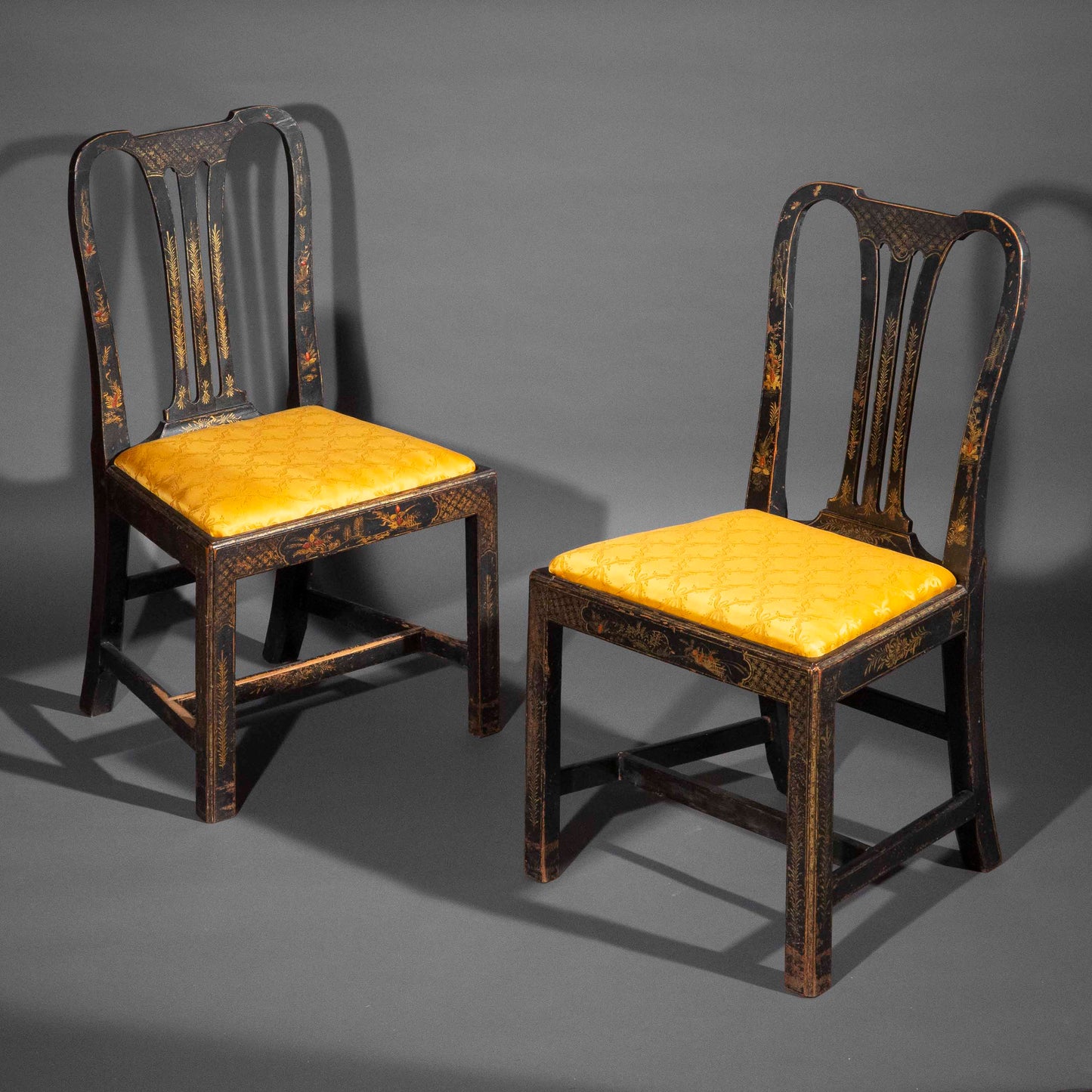 18th Century Chinoiserie Painted Chairs