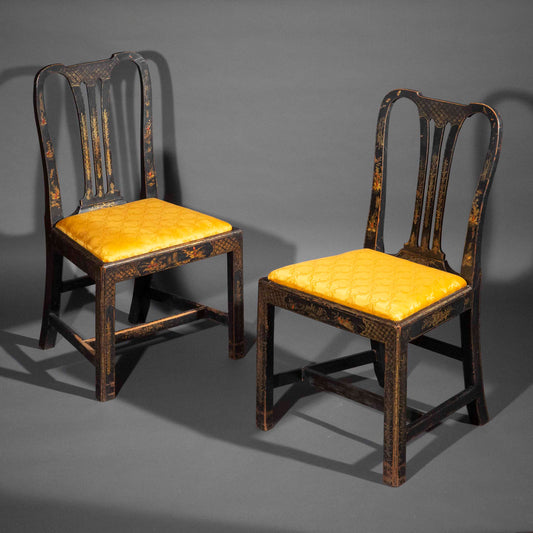 18th Century Chinoiserie Painted Chairs