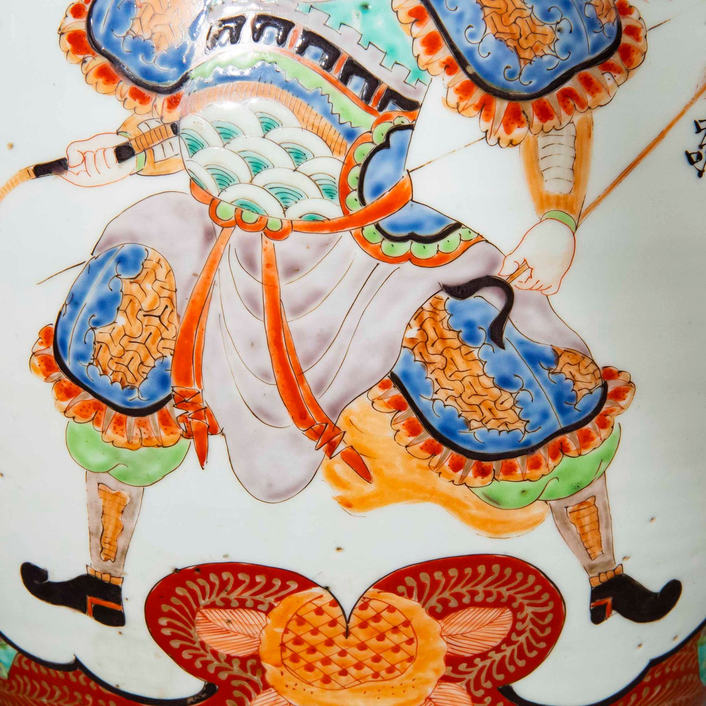 Massive 18th Century Chinese Jar Lamp