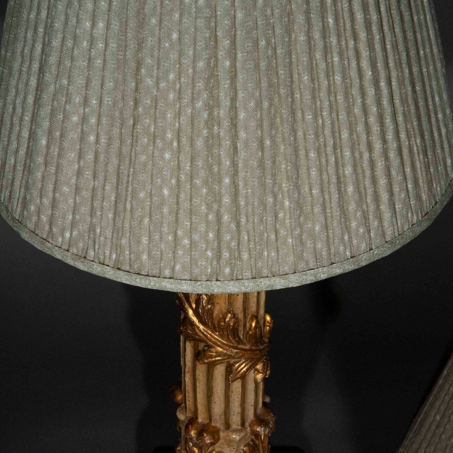 18th Century Florentine Carved Giltwood Table Lamps