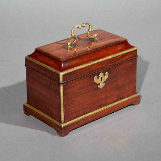 A George II Period Tea Caddy, Attributed to Landall & Gordon