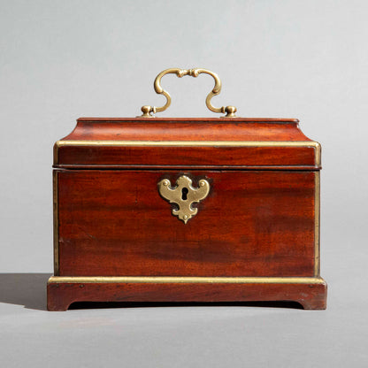 A George II Period Tea Caddy, Attributed to Landall & Gordon