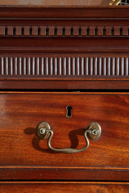 Fine Georgian Chippendale Chest on Chest