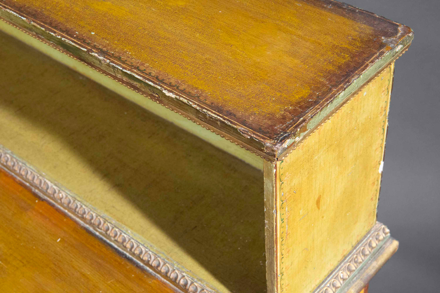 George III Painted Table, Attributed to George Brookshaw