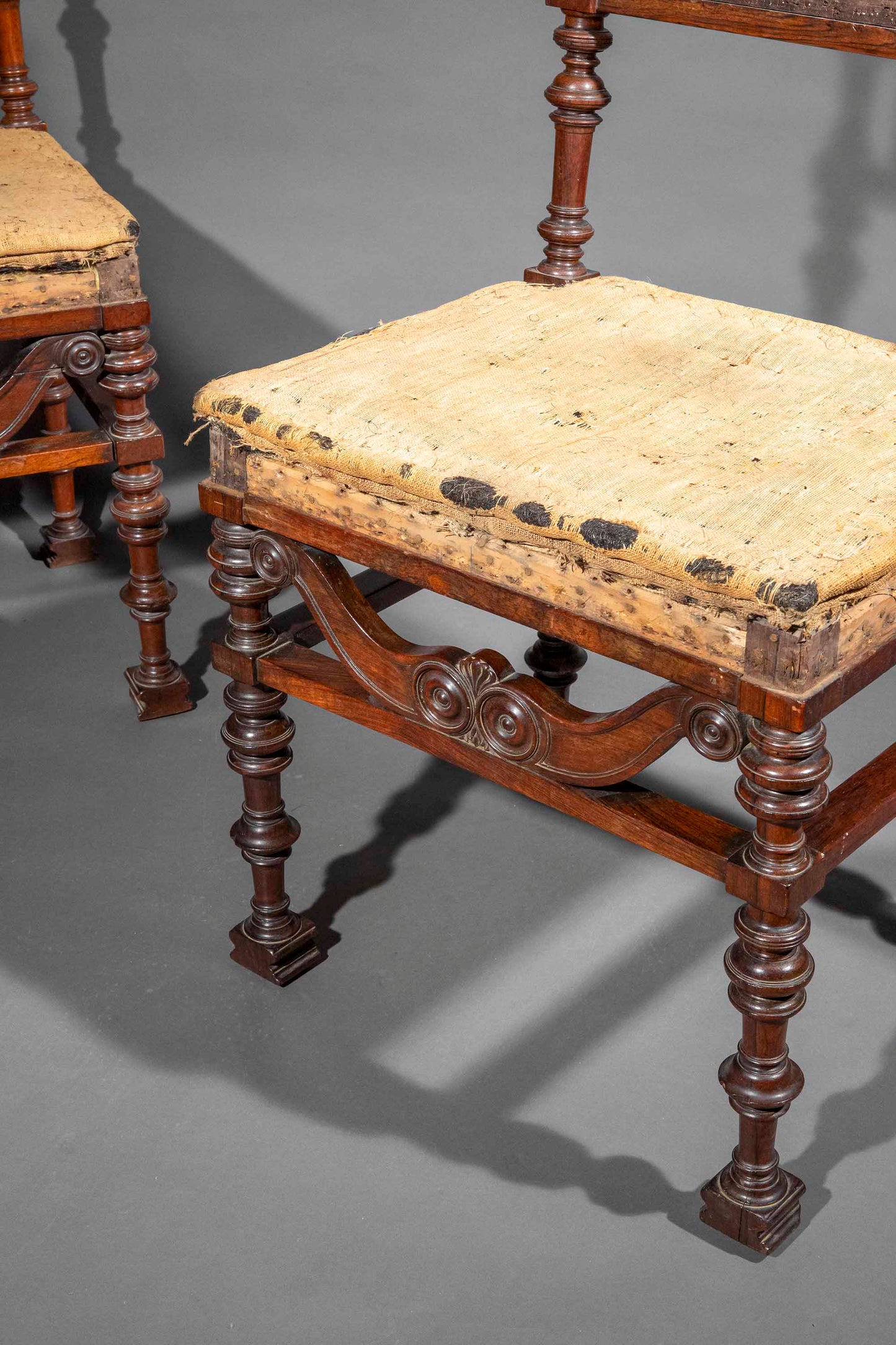 Gottlieb Bindesbøll: Danish Neo-Antique 'Pompeian' Chairs