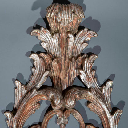 Pair of Venetian Silvered Appliques
