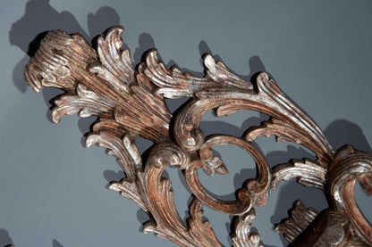 Pair of Venetian Silvered Appliques