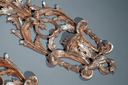 Pair of Venetian Silvered Appliques