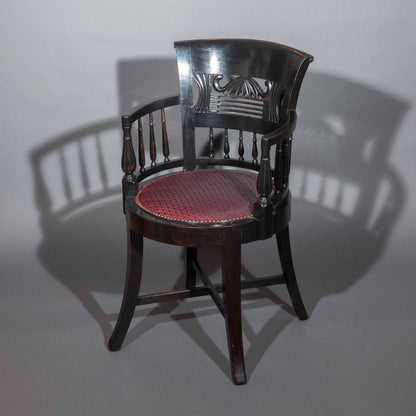 19th Century Anglo-Indian Desk Armchair