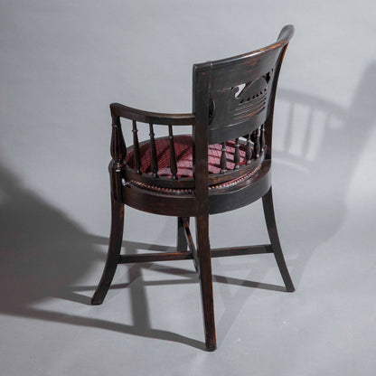 19th Century Anglo-Indian Desk Armchair