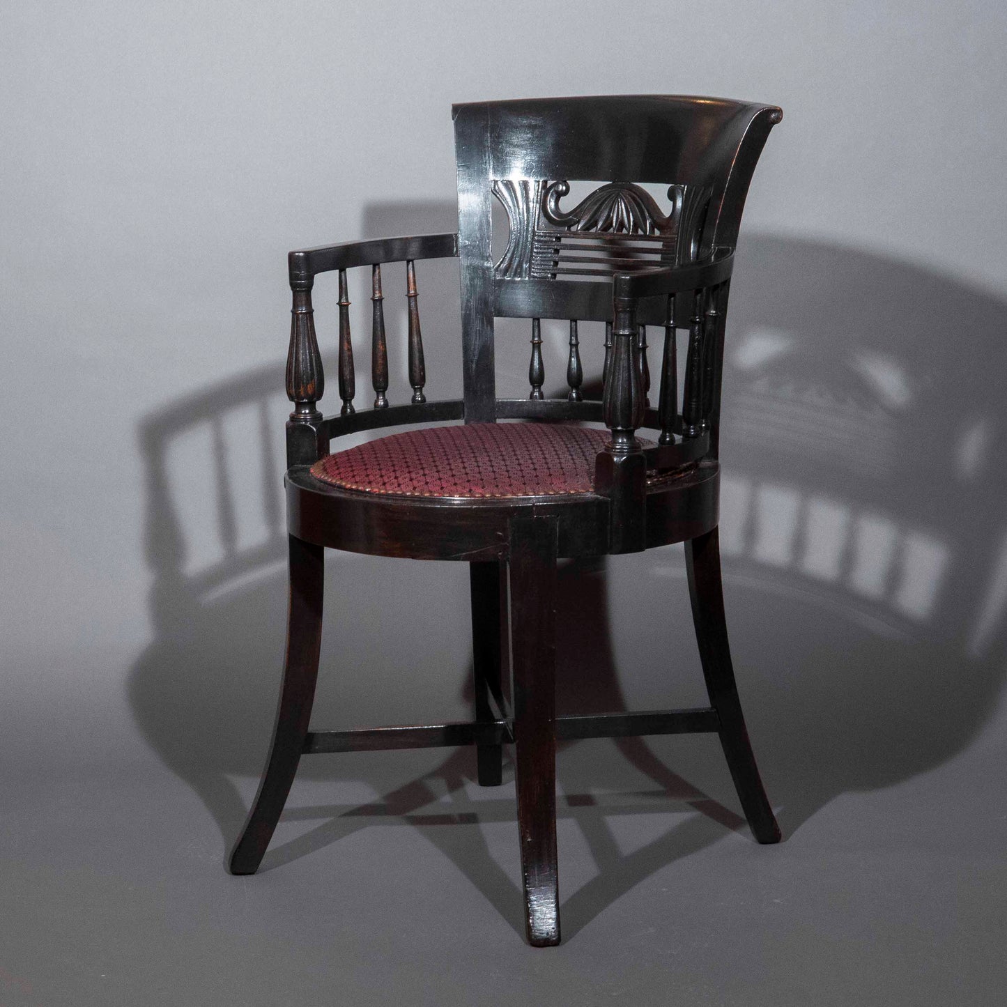19th Century Anglo-Indian Desk Armchair
