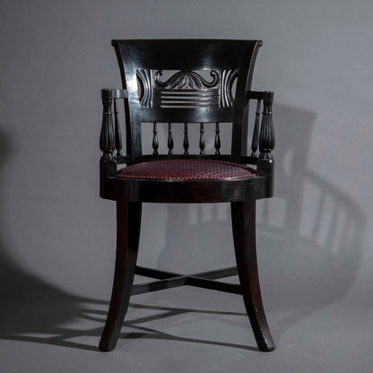 19th Century Anglo-Indian Desk Armchair