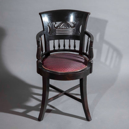 19th Century Anglo-Indian Desk Armchair