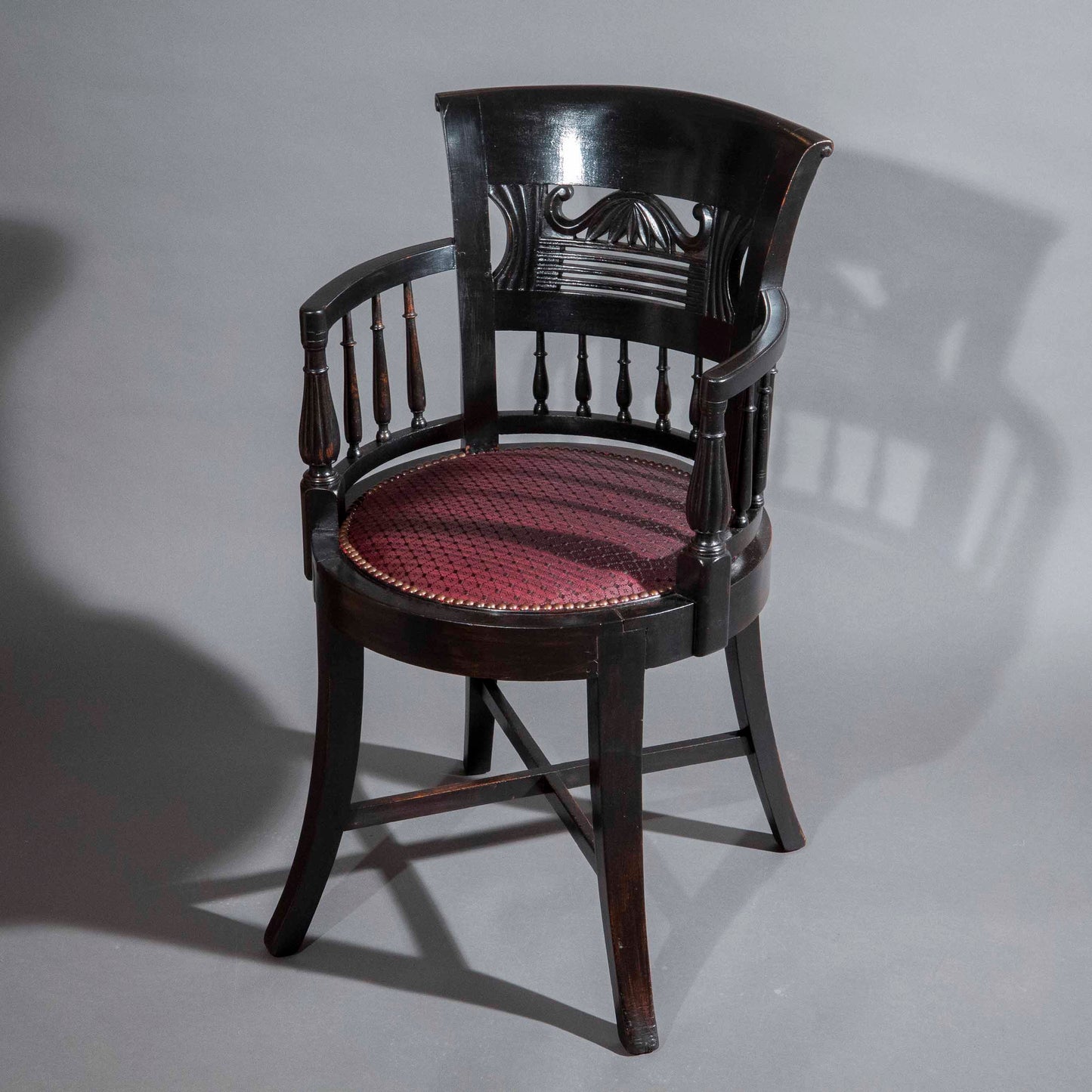 19th Century Anglo-Indian Desk Armchair
