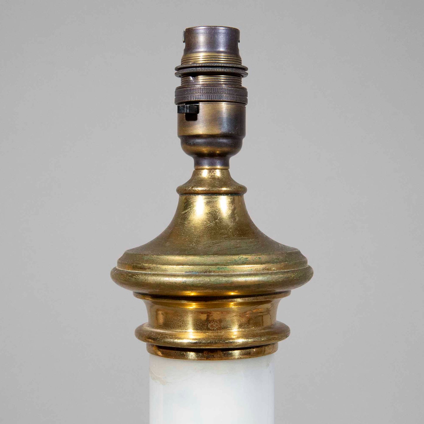 19th Century Victorian Opaline Glass Table Lamp