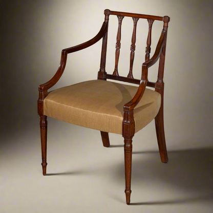 Fine Pair of George III Armchairs