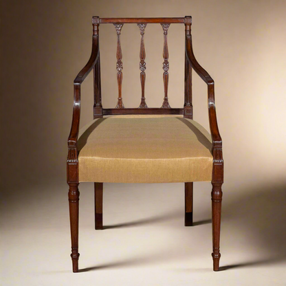 Fine Pair of George III Armchairs