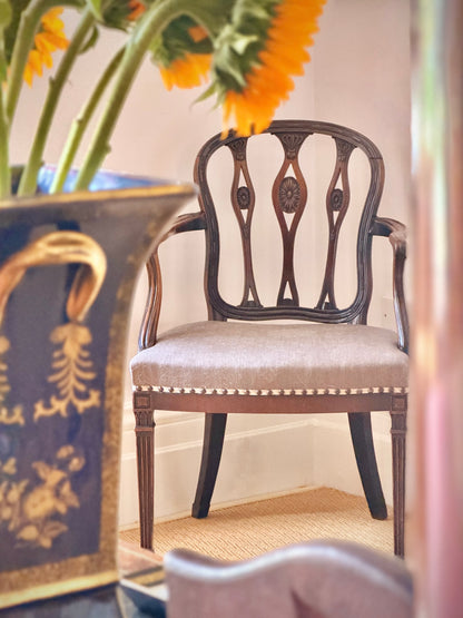 18th Century English Neoclassical Armchair