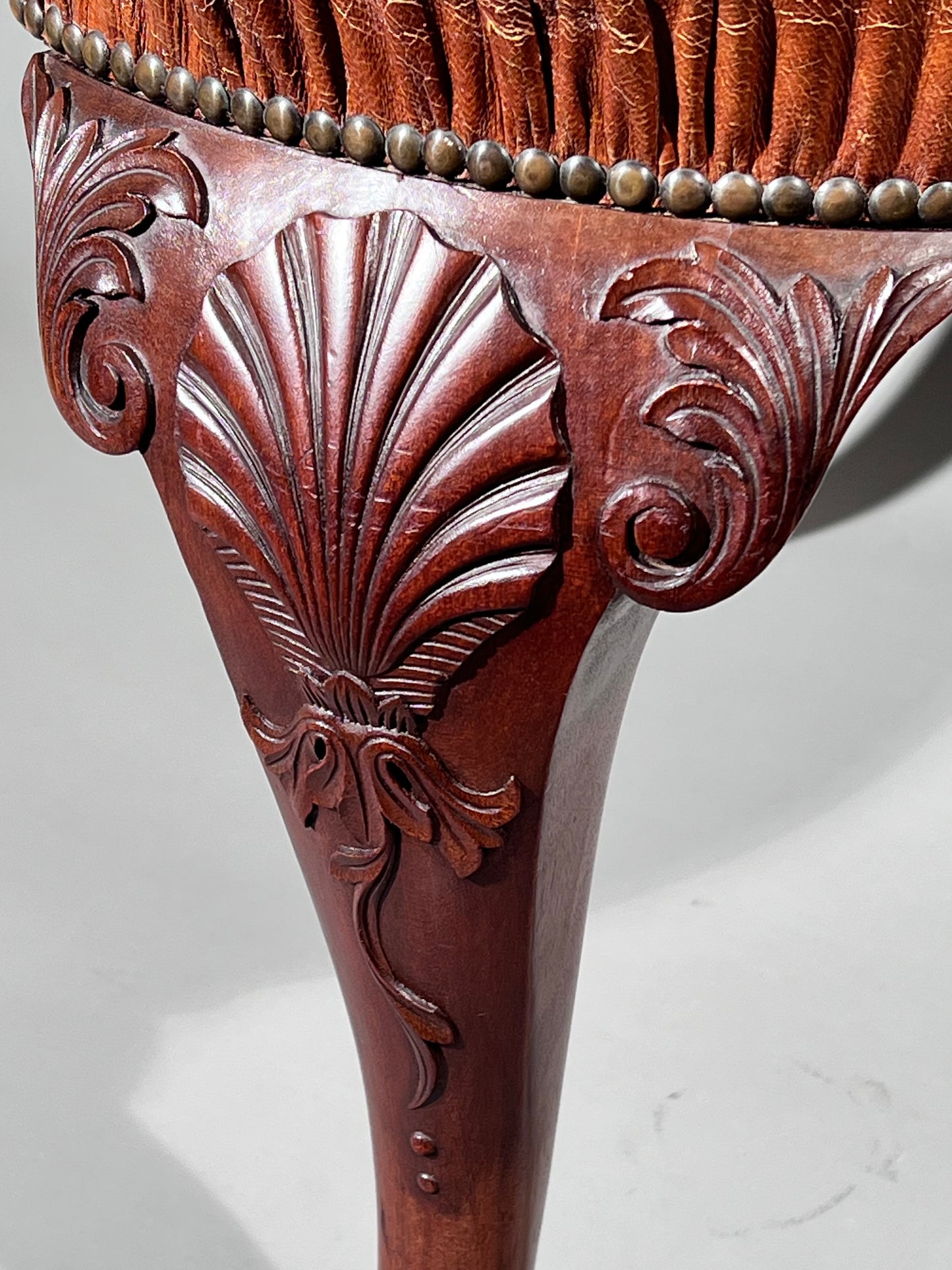 19th Century Queen Anne Style Tripod Chair