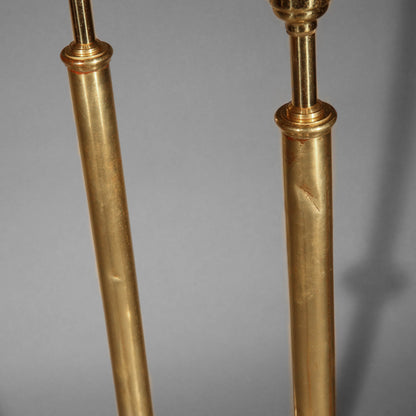 Very Tall Brass Table Lamps