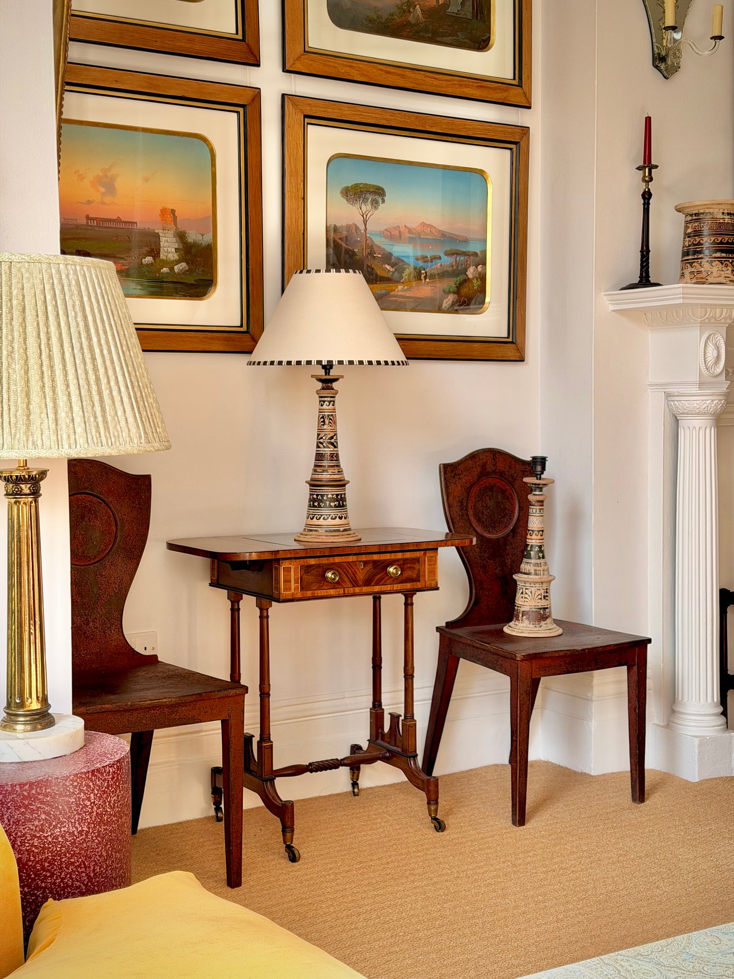 Egnazia Lamp — Pair